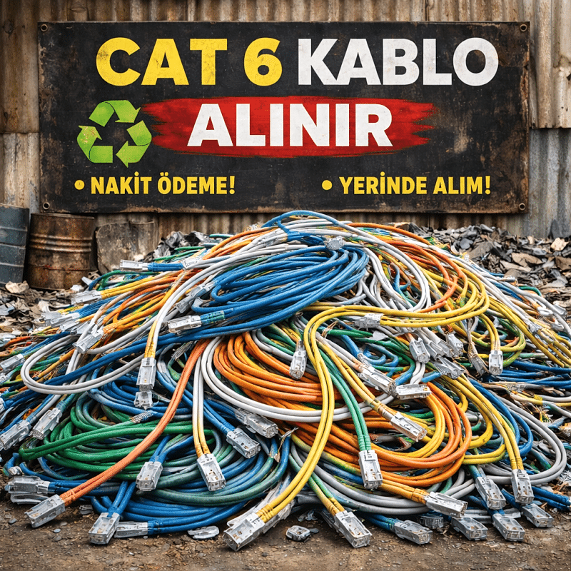 CAT 6 Kablo Hurdası Fiyatları