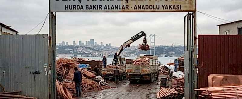 Hurda Bakır Alanlar Anadolu Yakası