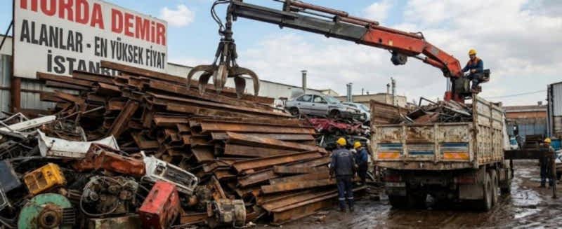 Hurda Demir Alanlar Anadolu Yakası